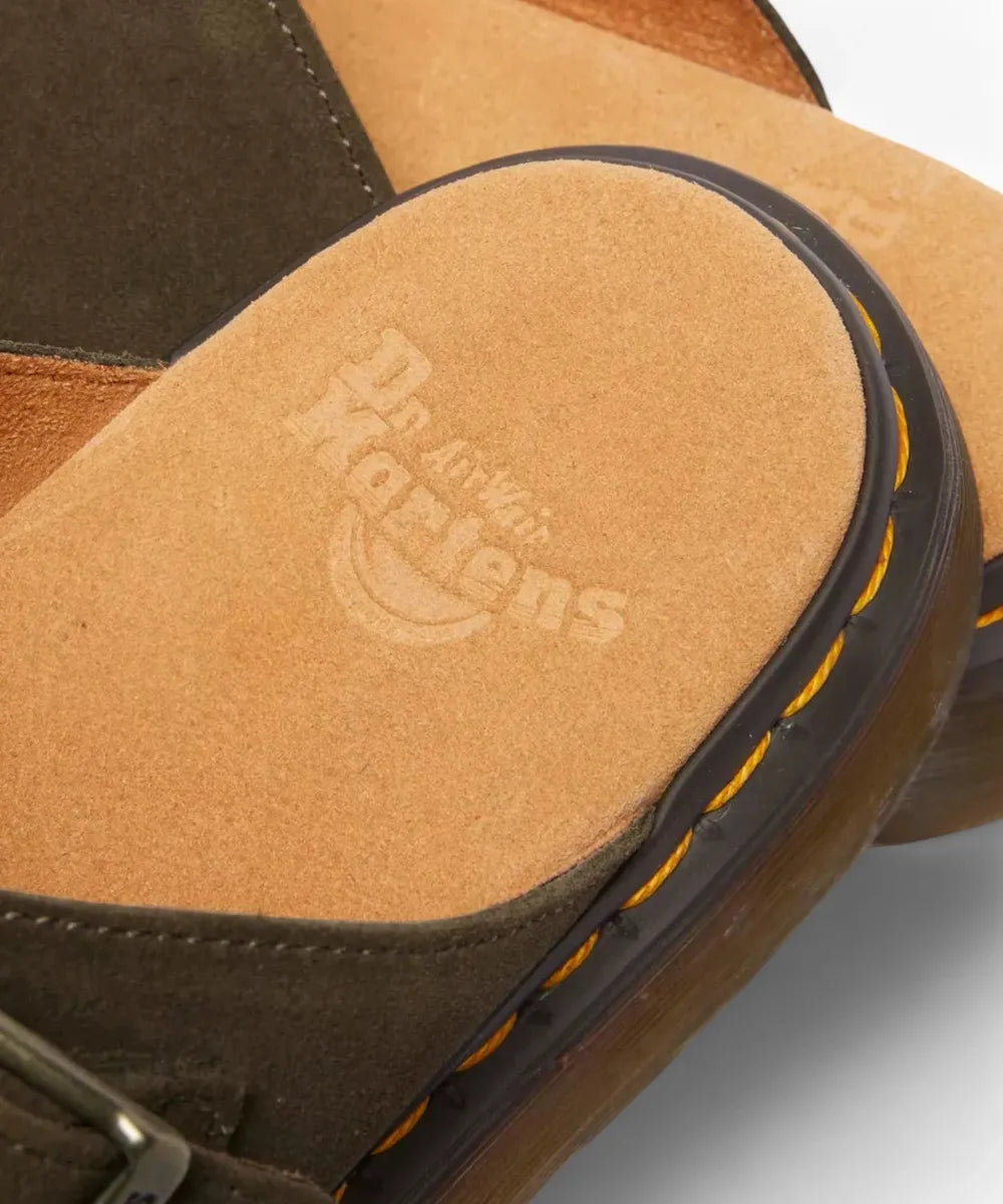 Sandali Josef in Camoscio Brox Suede con Doppia Fibbia-Sandali-Dr. Martens-Vittorio Citro Boutique