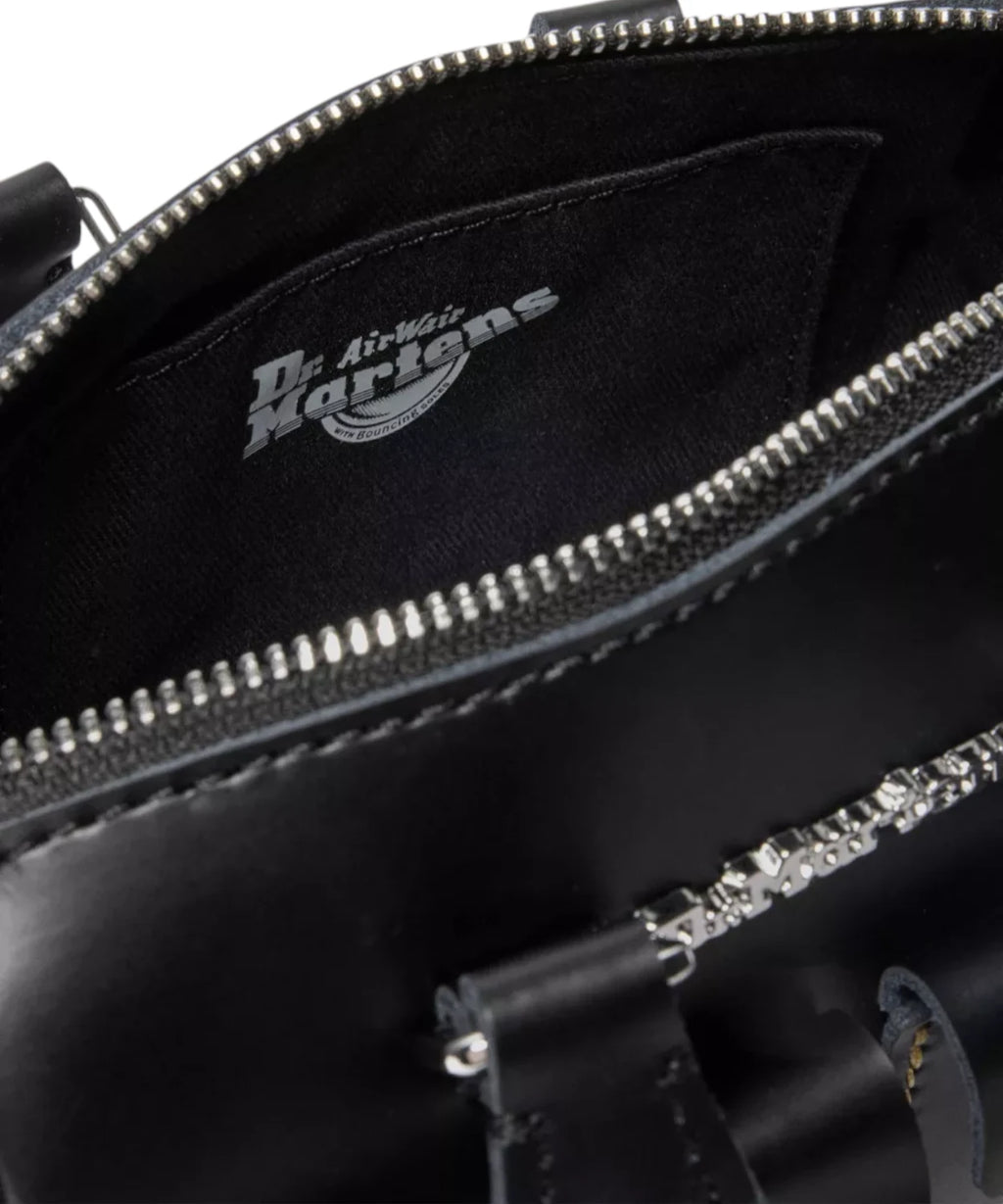 Mini Borsa Dr. Martens in Pelle Kiev con Manici e Tracolla