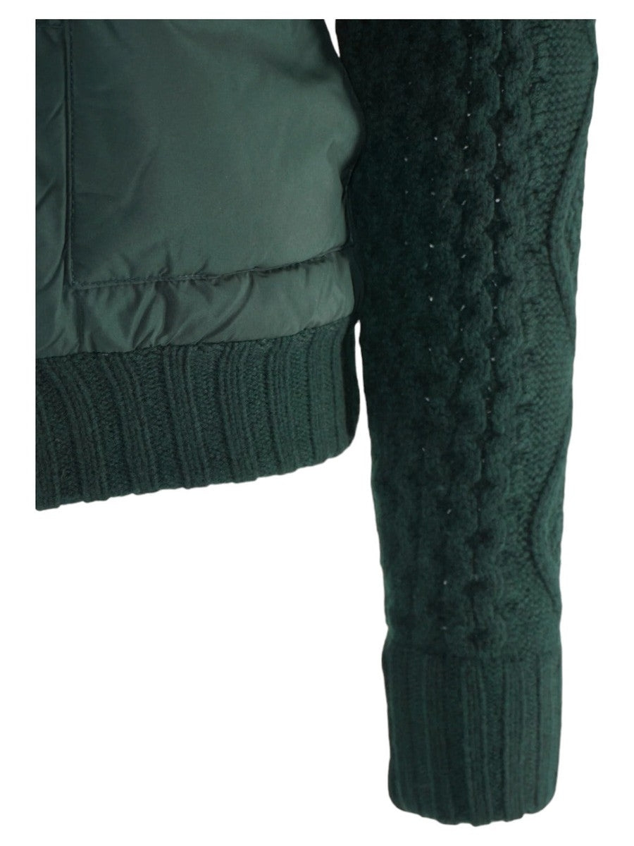 Giubbotto imbottito con maniche in maglia-Mc2 Saint Barth-Giacche-Vittorio Citro Boutique