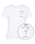 T-shirt con Ricamo “Gin Tonic Addicted”-Mc2 Saint Barth-T-shirt-Vittorio Citro Boutique