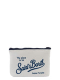 Pochette Aline in spugna bianca-Mc2 Saint Barth-Pochette-Vittorio Citro Boutique