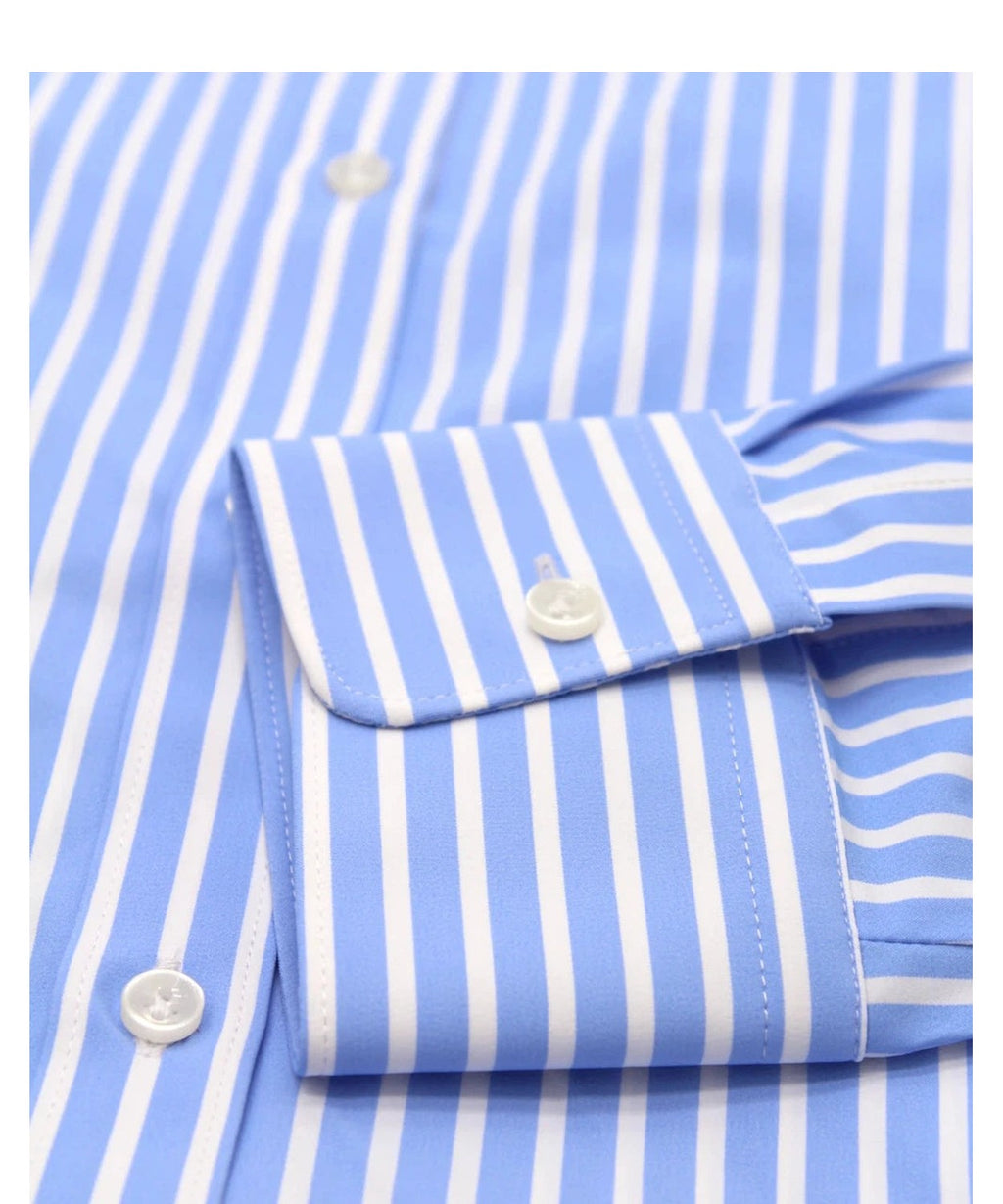 Camicia Dynamo in Tessuto Tecnico a Righe-ingram-Camicie-Vittorio Citro Boutique