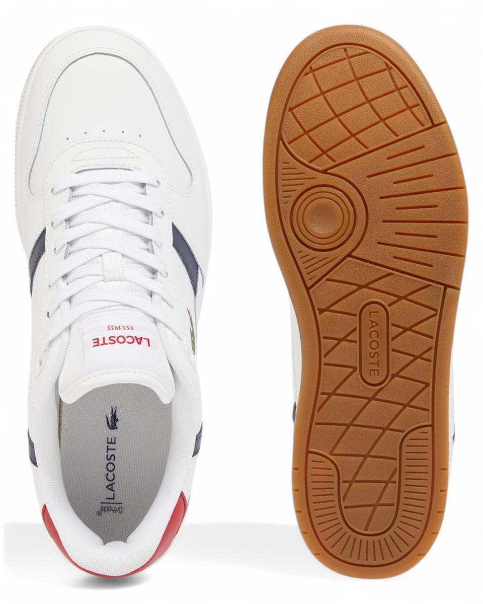 Sneakers Uomo in Pelle T-Clip Set-LACOSTE-Sneakers-Vittorio Citro Boutique