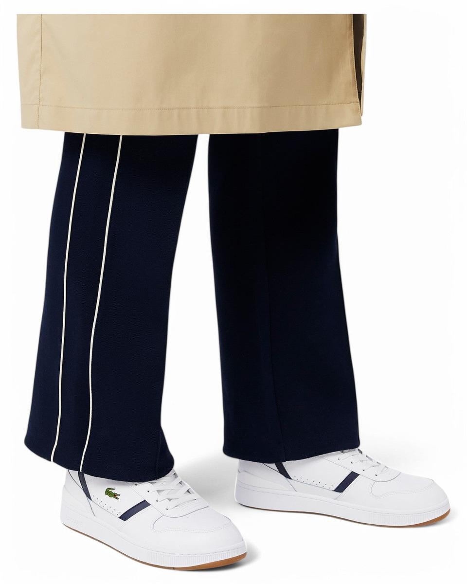 Sneakers Uomo in Pelle T-Clip Set-LACOSTE-Sneakers-Vittorio Citro Boutique