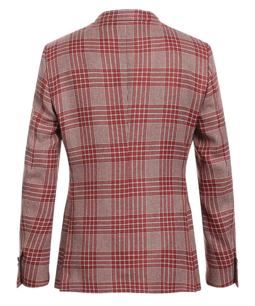 Giacca a quadri-Lardini-Giacche-Vittorio Citro Boutique