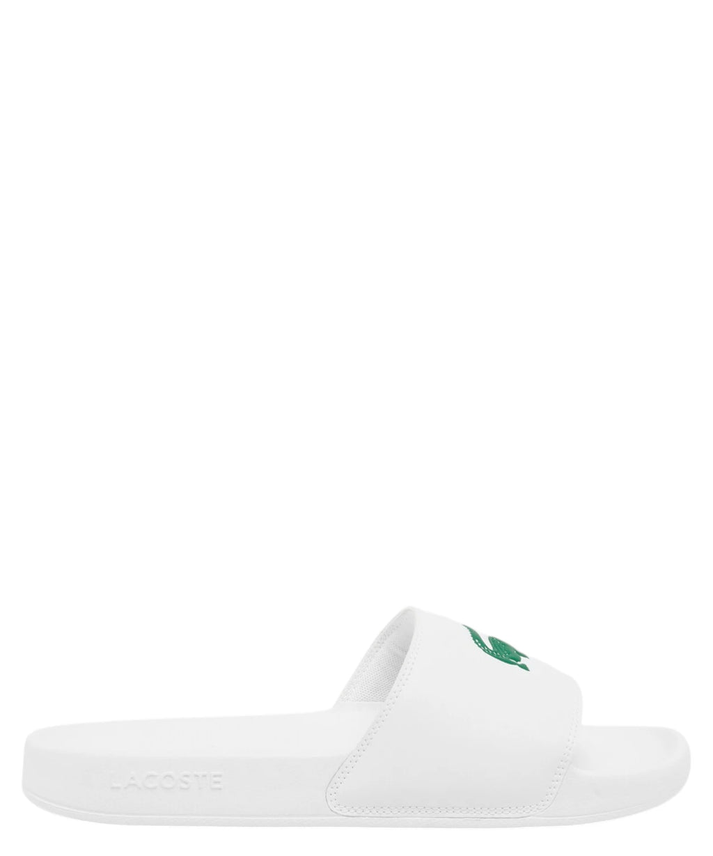 Sandalias Lacoste Serve Slide 0.0 con logo de cocodrilo