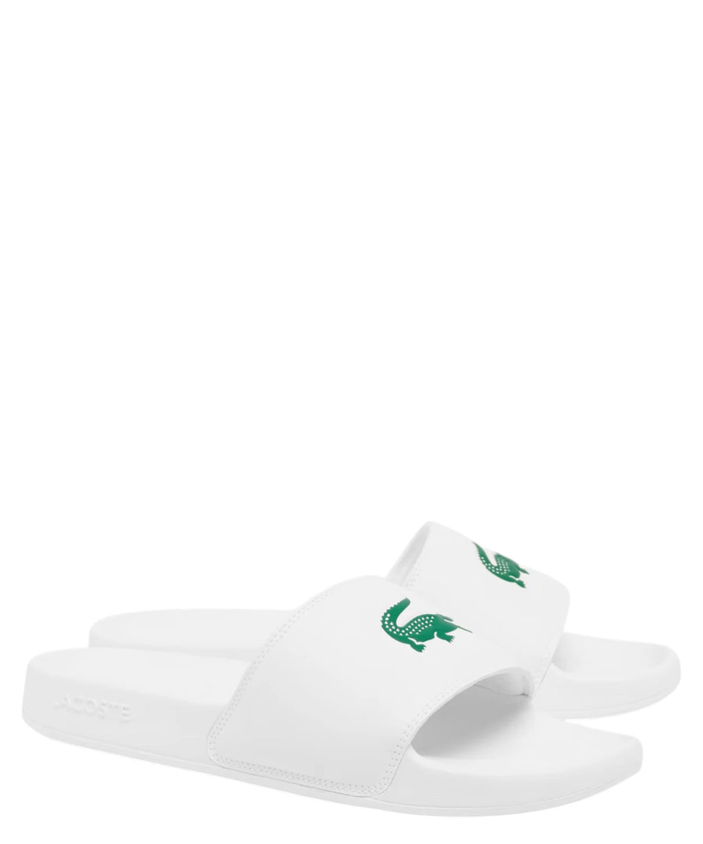 Sandalias Lacoste Serve Slide 0.0 con logo de cocodrilo