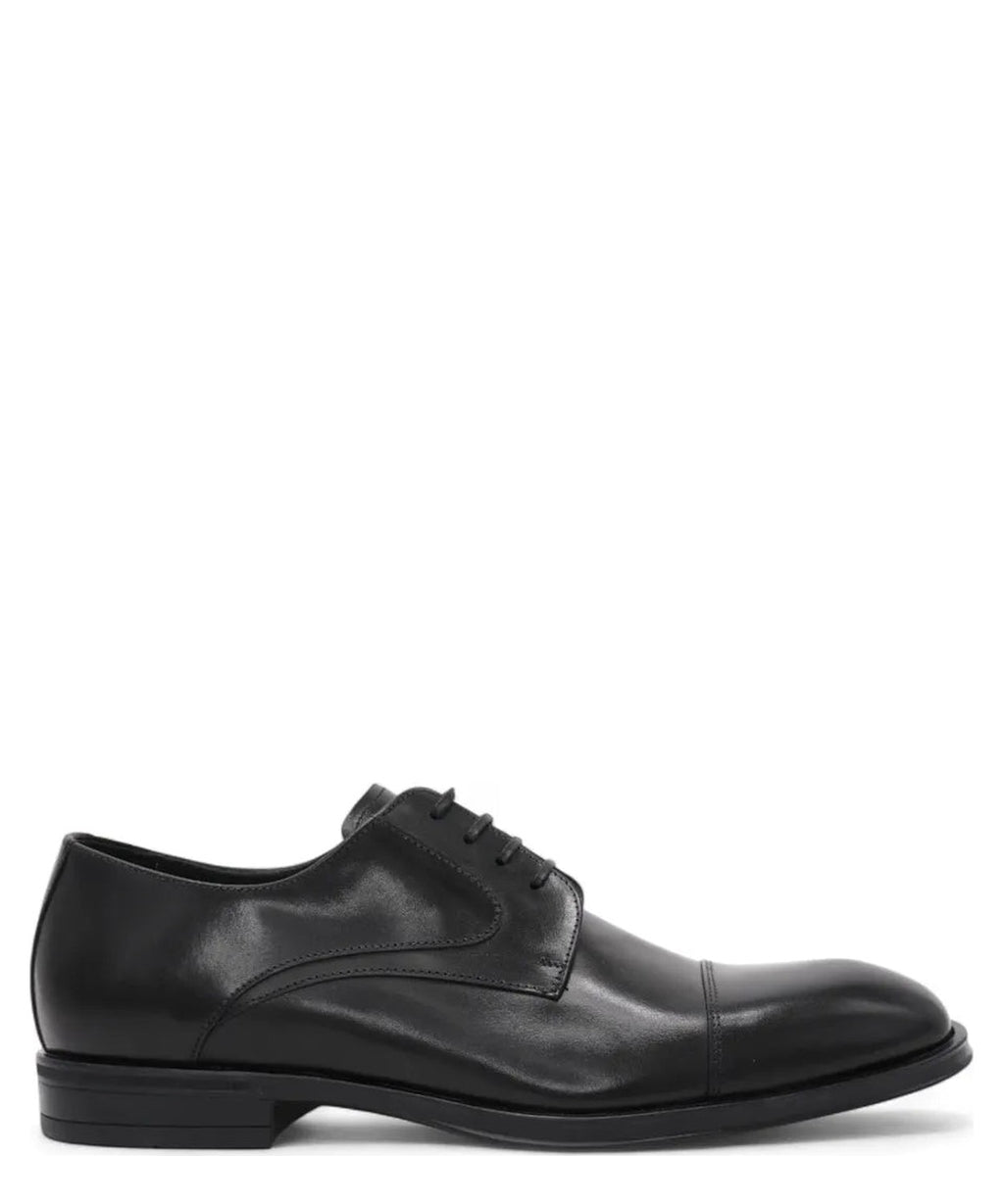 Scarpe Derby in Vitello con Fondo Gomma-Graziano Salvatelli-Stringate-Vittorio Citro Boutique