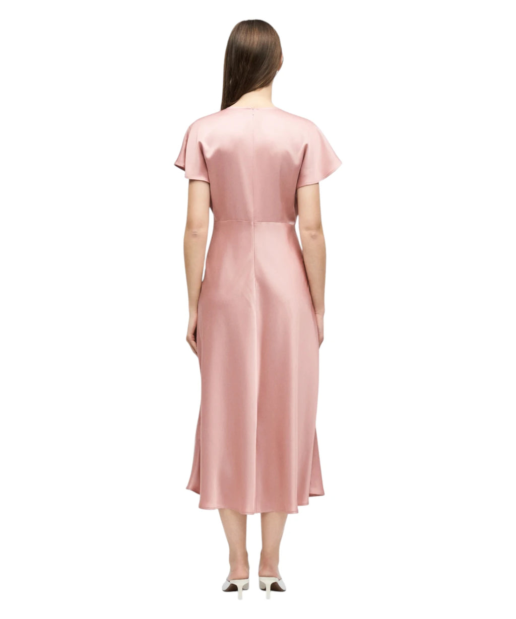 Marella FALANGE Dress with Ruffles V-neck