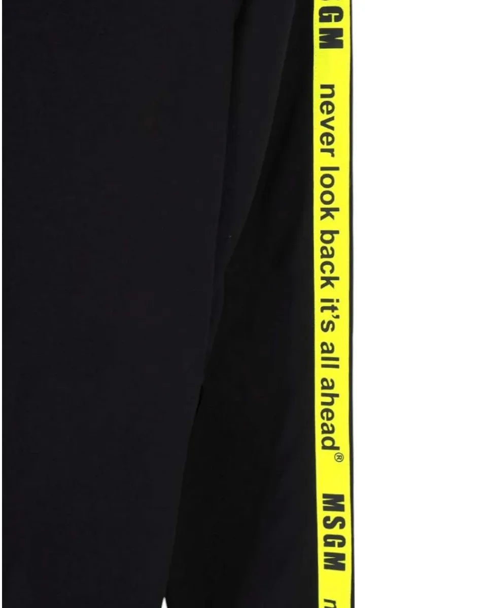 Felpa girocollo in cotone-Msgm-Felpe-Vittorio Citro Boutique