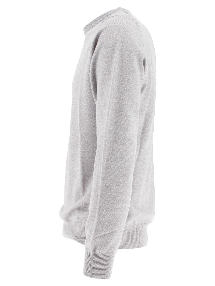 Maglia in lana extrafine Girocollo-A-B-KOST-Maglieria-Vittorio Citro Boutique