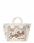 Borsa Colette in Canvas di Cotone con Stampa Bandana-Mc2 Saint Barth-Borse a mano-Vittorio Citro Boutique