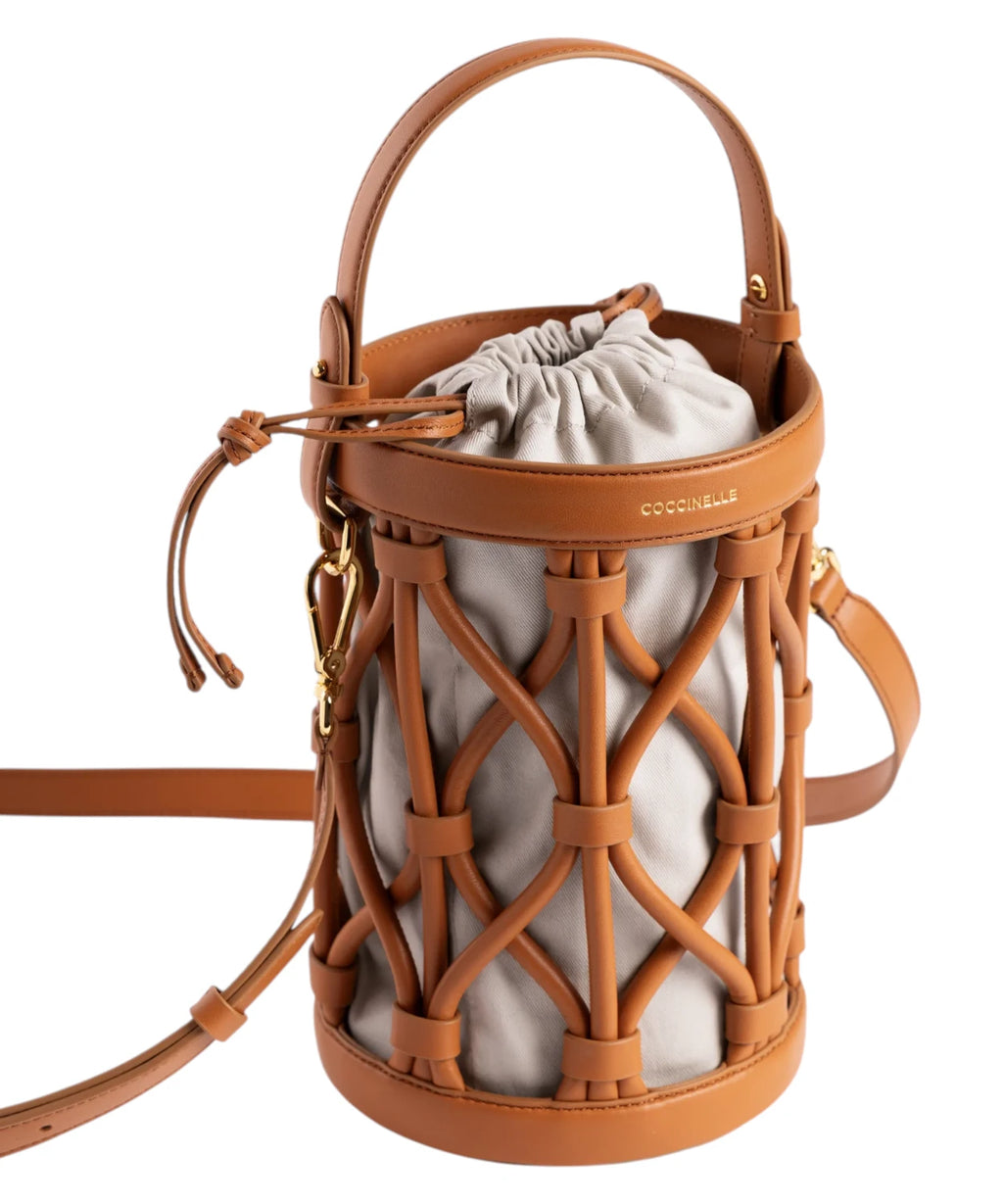 Coccinelle Koi Small Leather Shoulder Bag