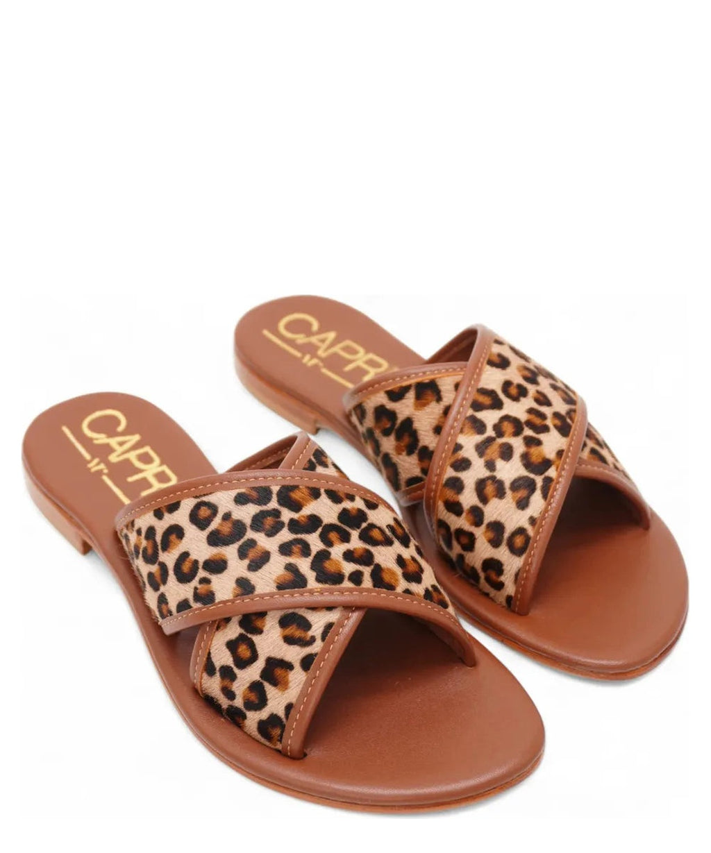 Sandalo Capri Artigianale Animalier in Cavallino-Capri Vittorio Citro-Ciabatte-Vittorio Citro Boutique