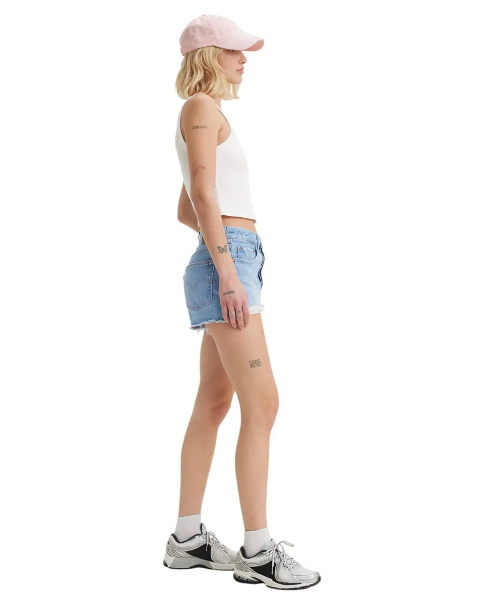 Shorts Levi’s® 501® Original a Vita Alta-LEVI'S-Shorts-Vittorio Citro Boutique