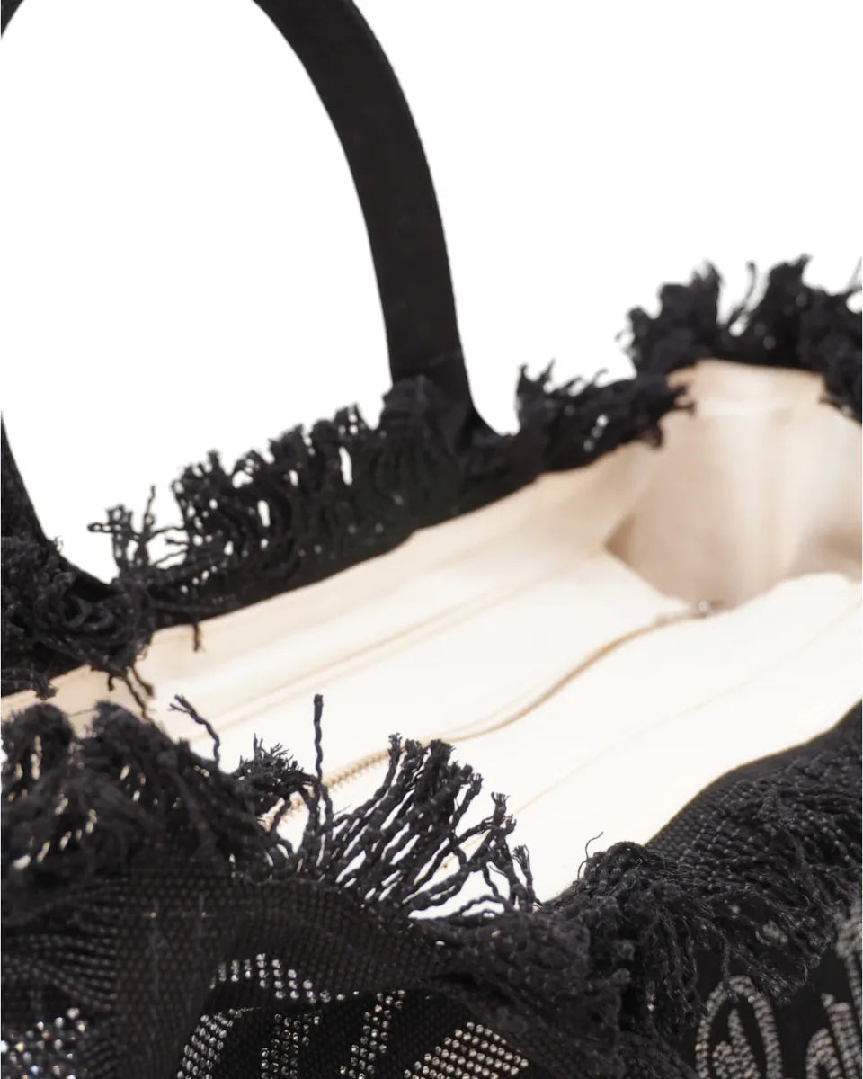 Borsa Mini Vanity Zebrato con Strass-Mc2 Saint Barth-Borse a spalla-Vittorio Citro Boutique