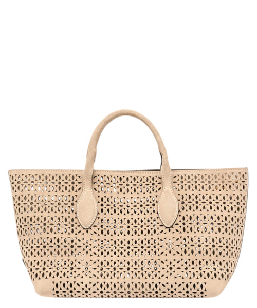 Borsa Gianni Chiarini Mashup Small in suède laserato