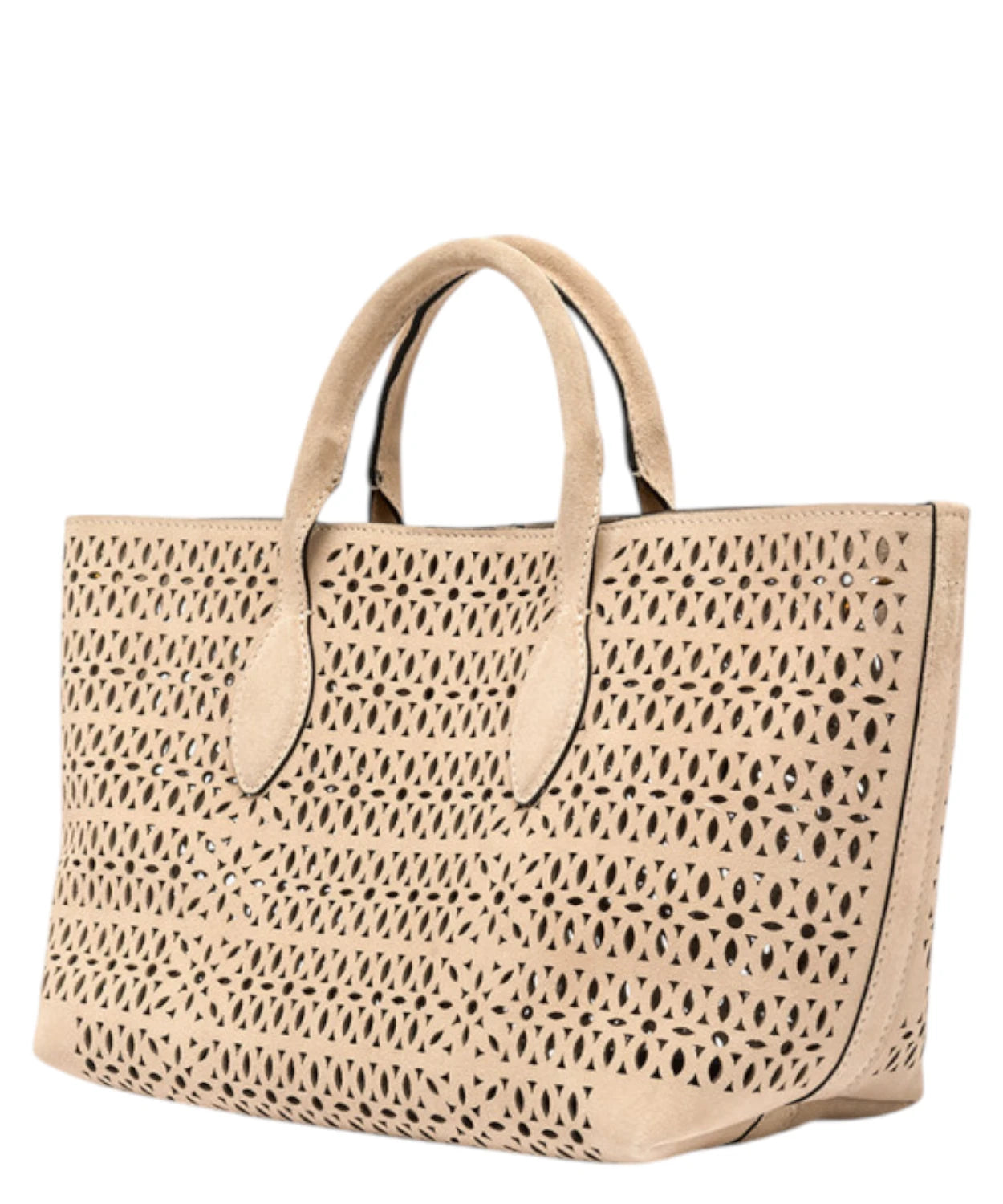 Gianni Chiarini Mashup Small Bag in Lasered Suede