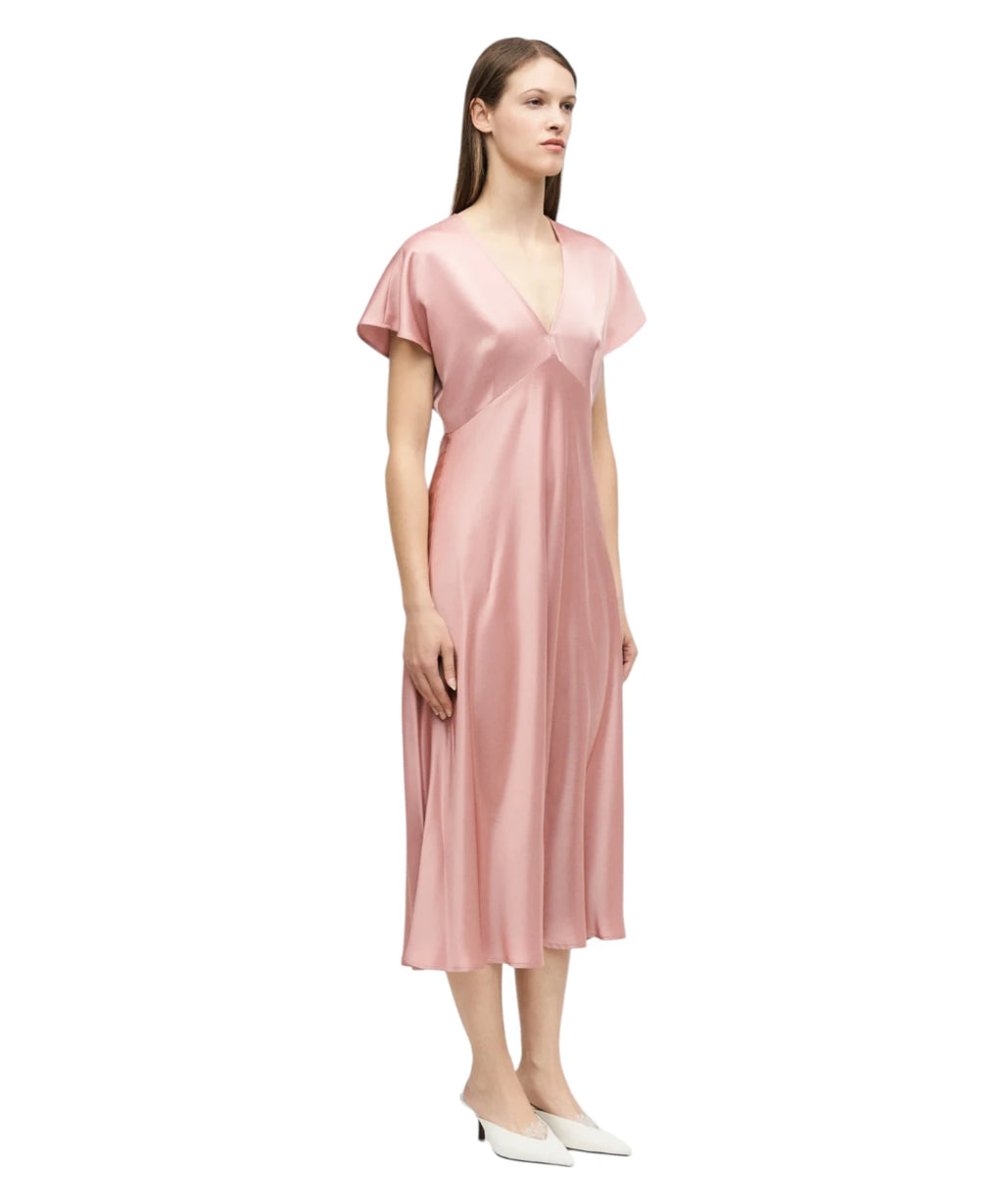 Marella FALANGE Dress with Ruffles V-neck