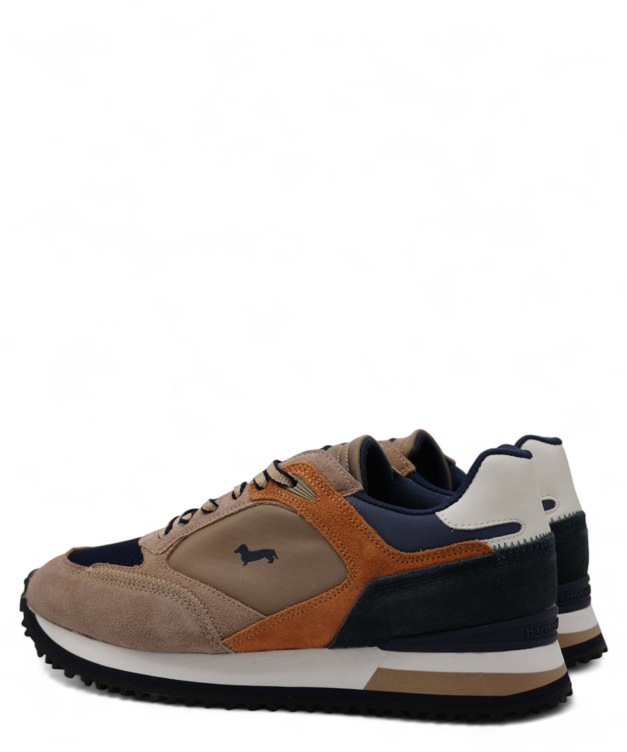 Sneakers Harmont & Blaine Beige e blu Avio-Harmont&Blaine-Sneakers-Vittorio Citro Boutique