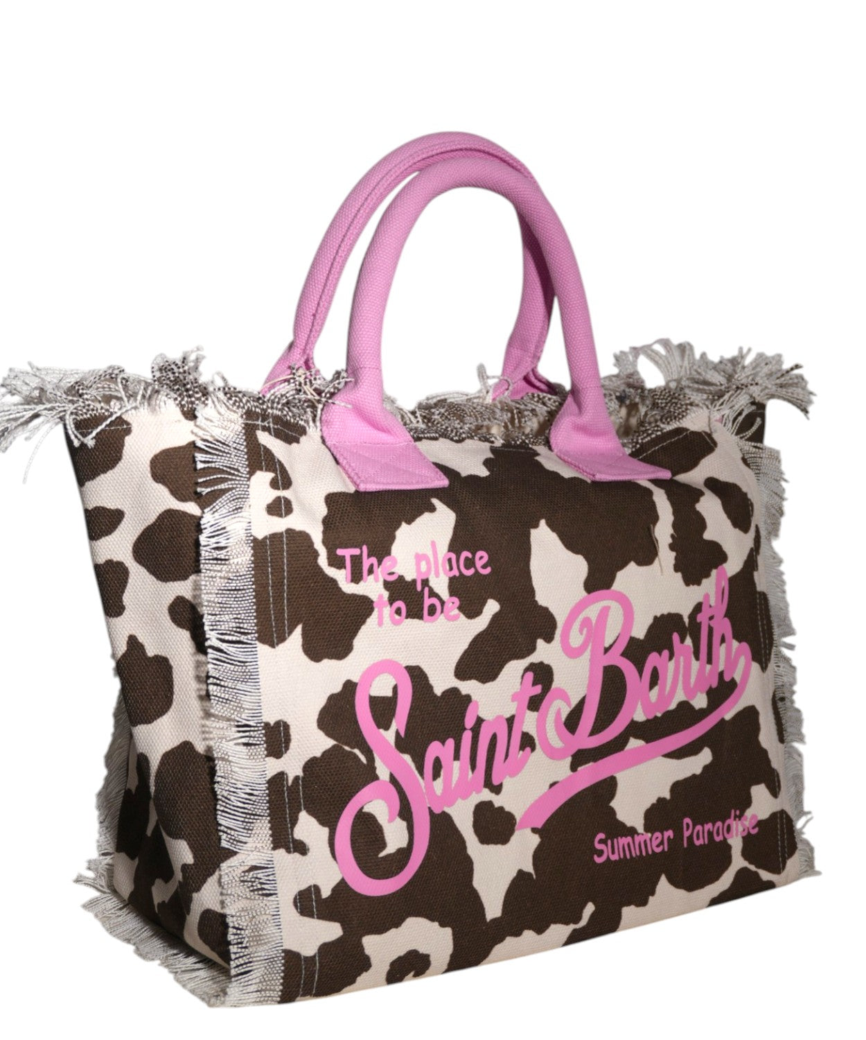 Borsa Vanity Mucca MC2 Saint Barth in Canvas