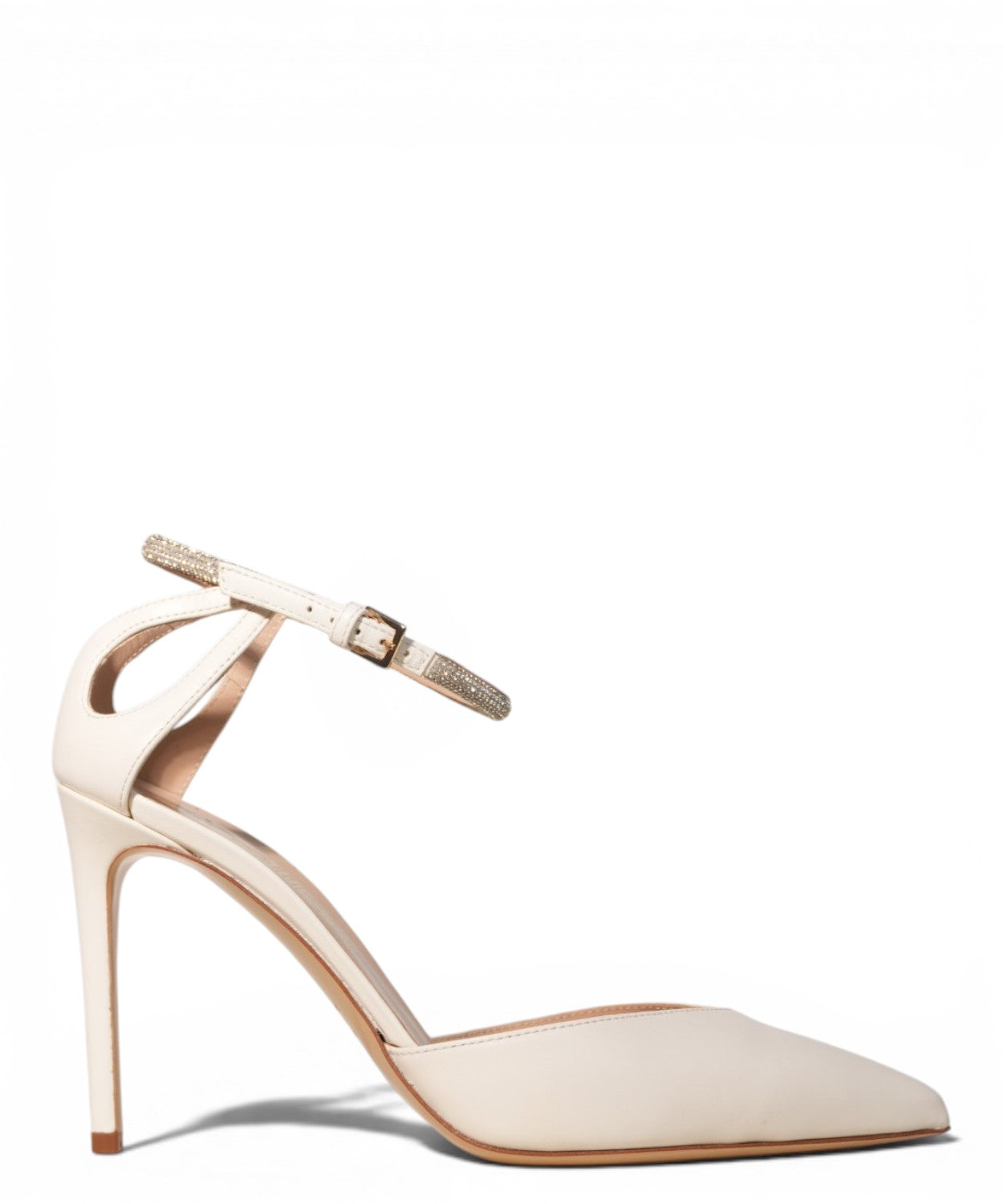 Scarpe Sposa Ninalilou Love 952 in Nappa Avorio