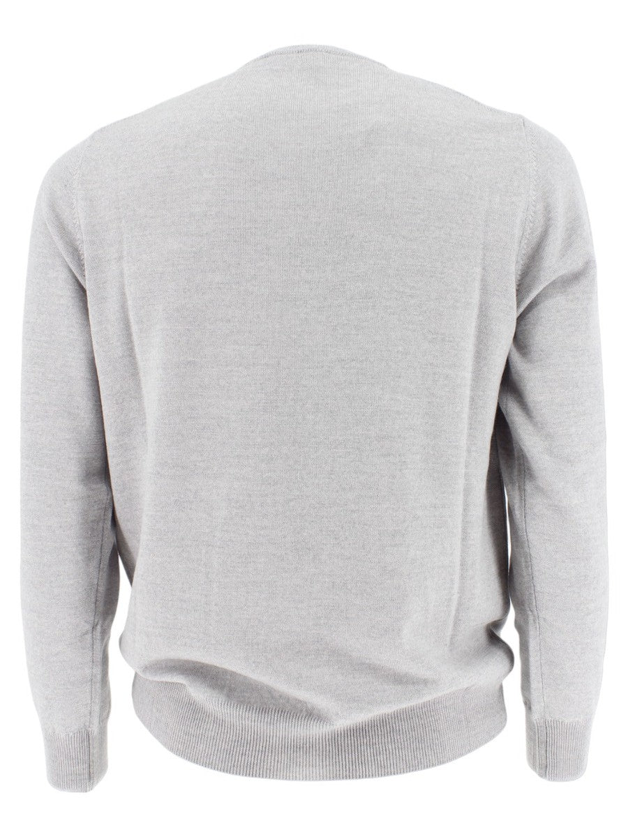 Maglia in lana extrafine Girocollo-A-B-KOST-Maglieria-Vittorio Citro Boutique