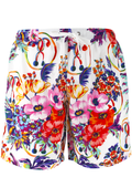 Boxer da bagno stampa fiori-Costumi da bagno-Moschino-Vittorio Citro Boutique