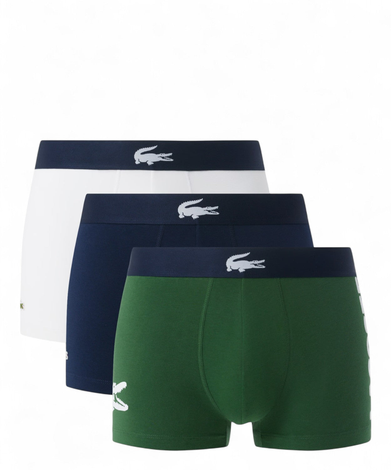 Lacoste Confezione da 3 Boxer in Cotone Elasticizzato