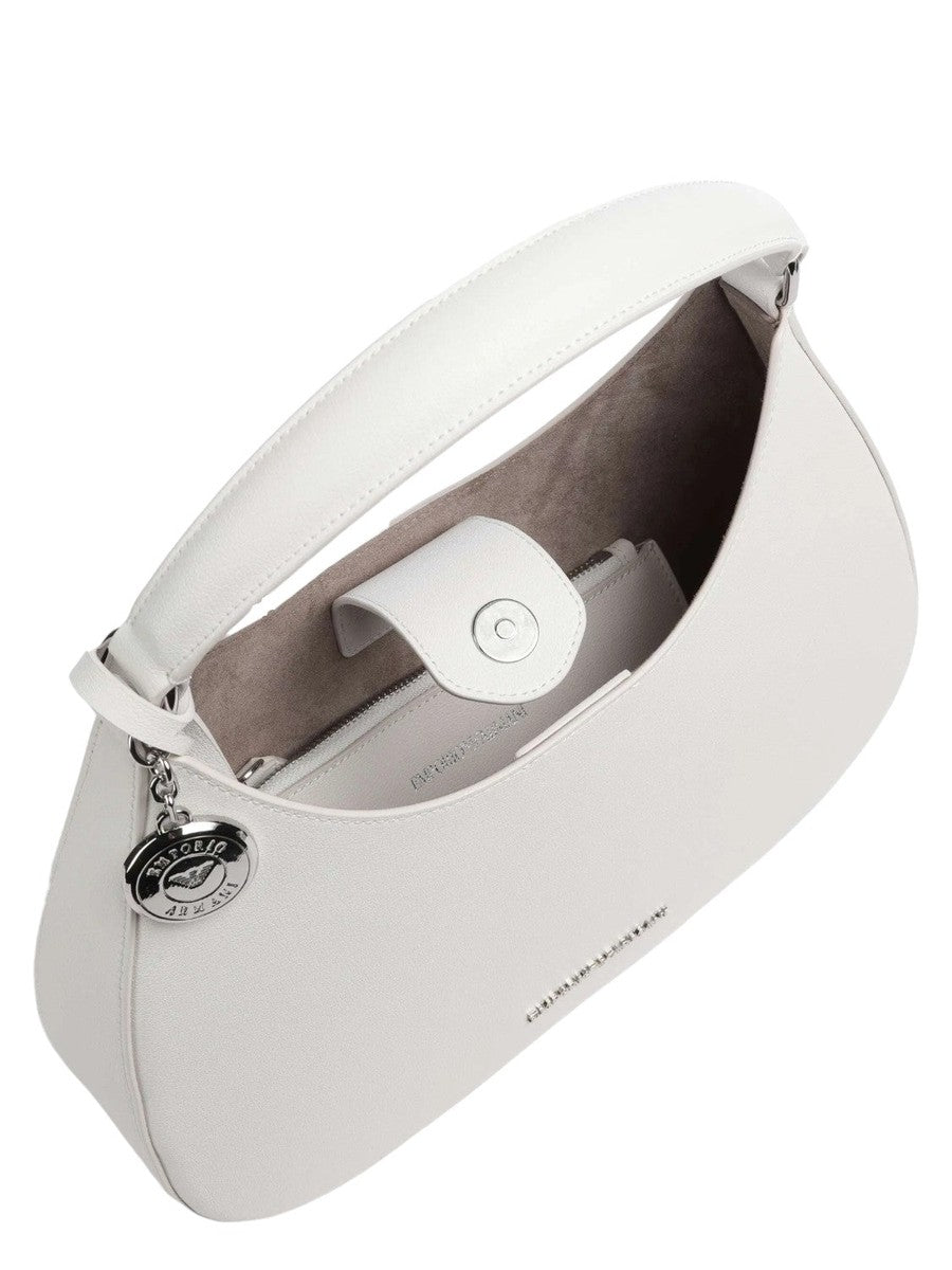 Borsa Hobo Armani in Pelle Riciclata-Emporio Armani-Borse a spalla-Vittorio Citro Boutique