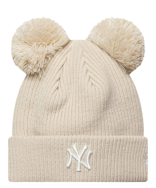 New Era New York Yankees MLB-muts voor dames met dubbele pompon
