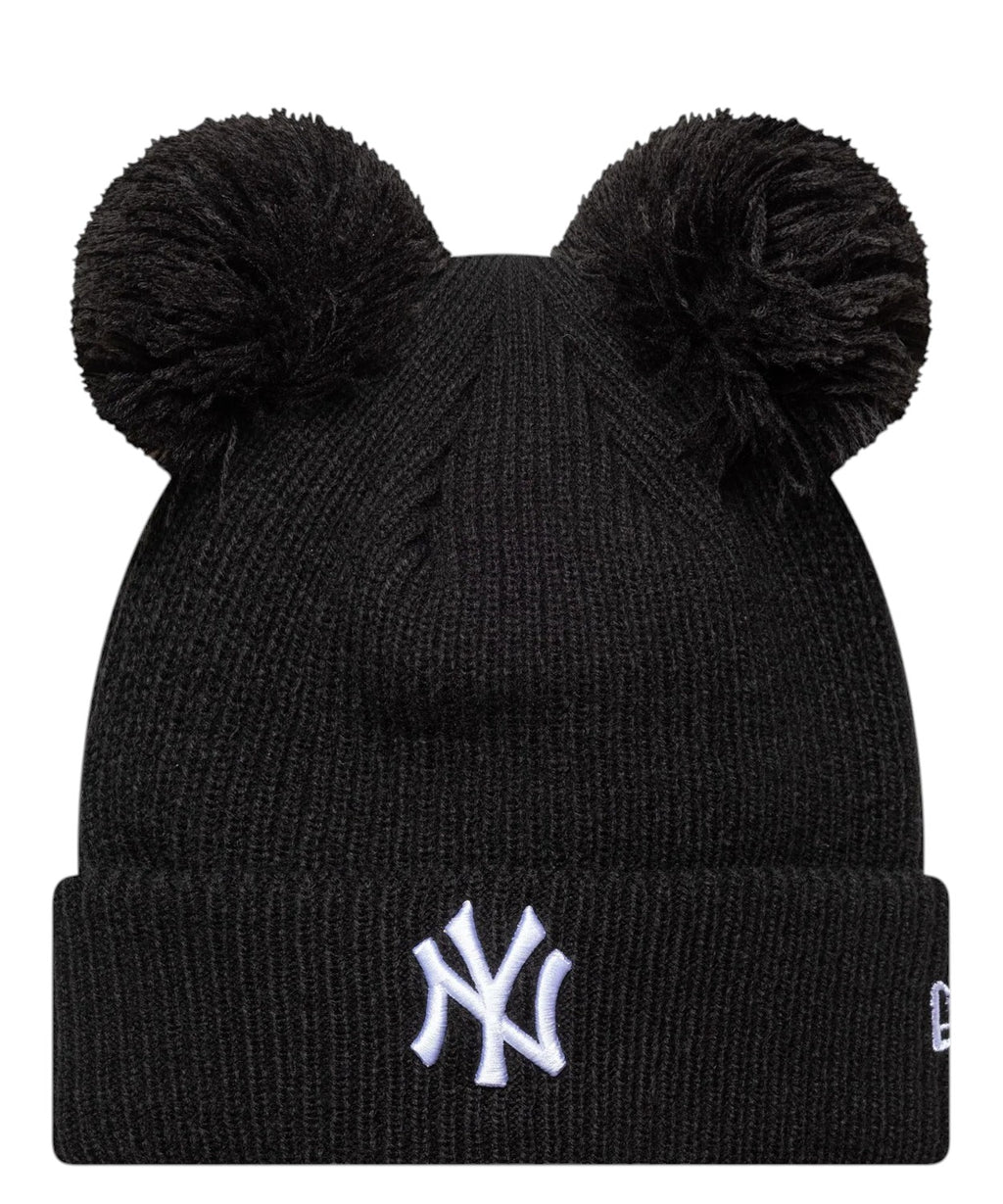 New Era New York Yankees MLB-damehue med dobbelt pompon