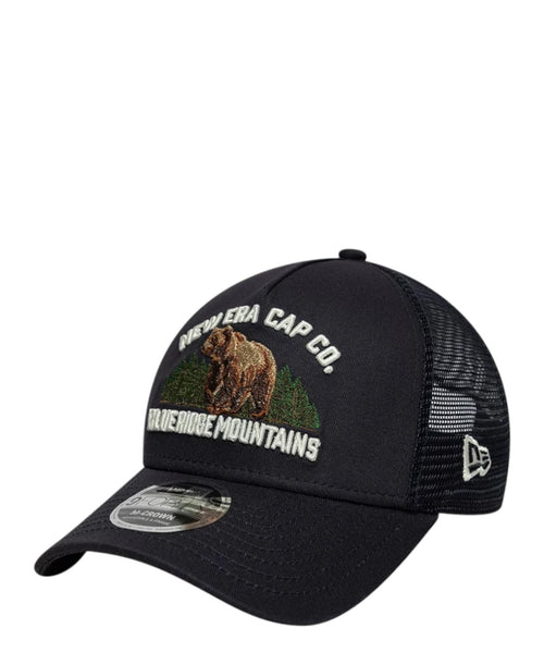 Cappellino New Era trucker blu navy A-Frame M-Crown