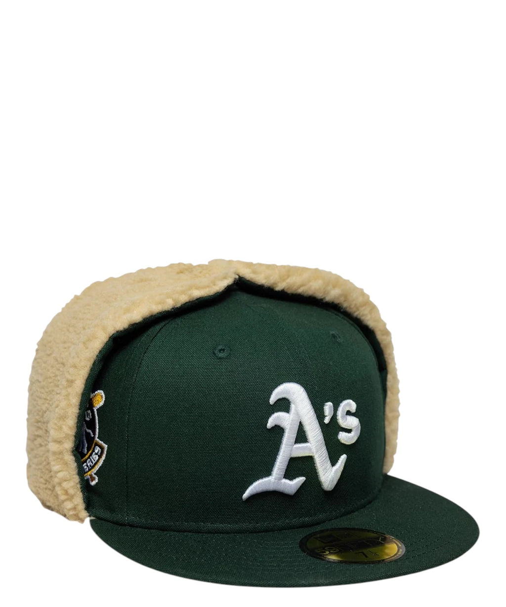Cappellino New Era Fitted Dogear Athletics per il baseball