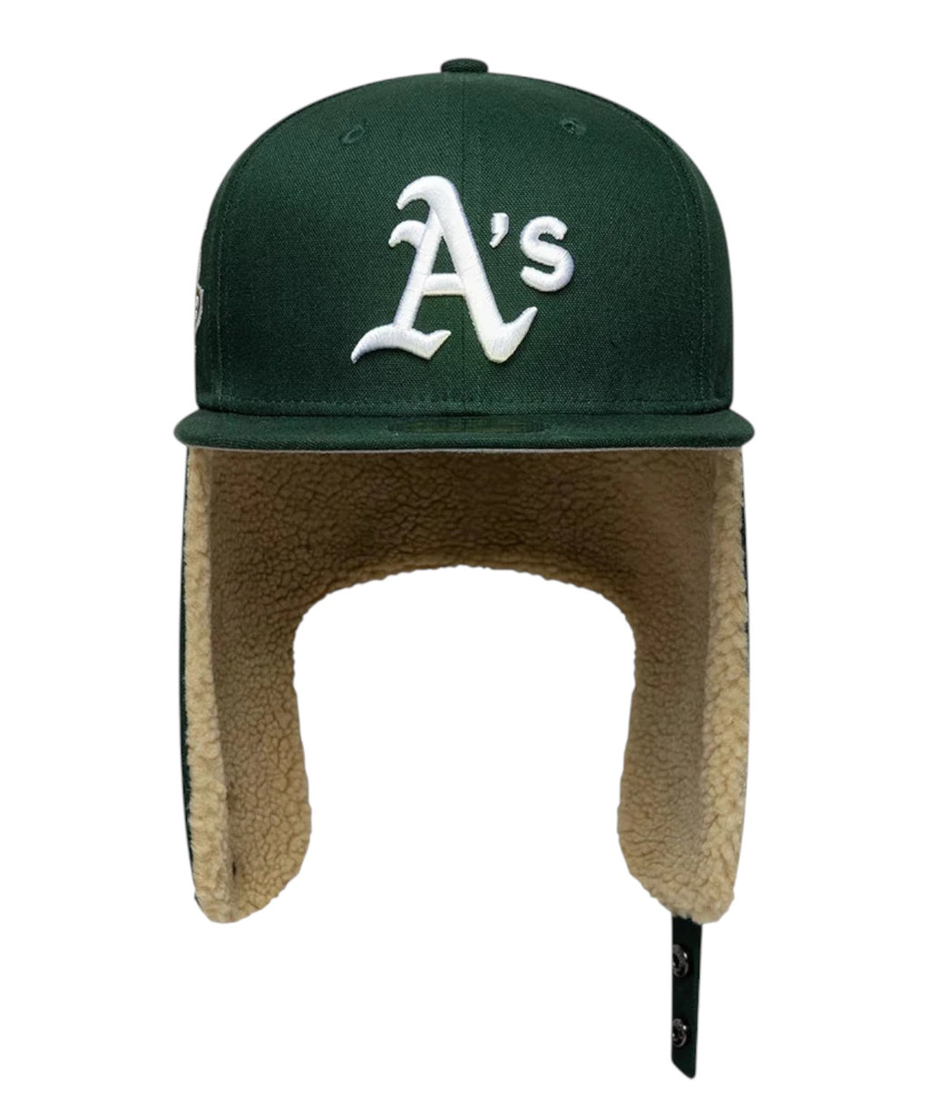 Cappellino New Era Fitted Dogear Athletics per il baseball