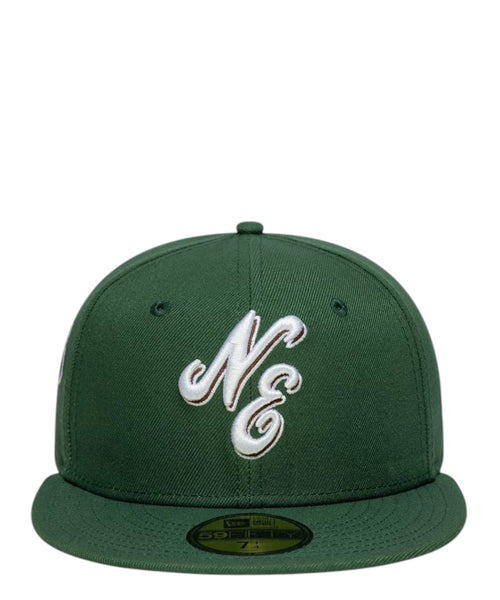Cappellino New Era 59FIFTY Fitted Verde Scuro