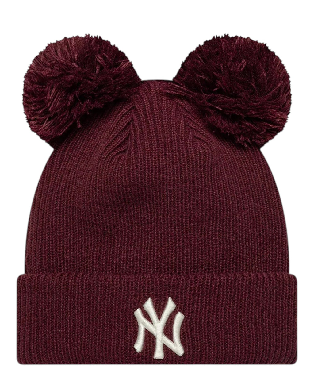 New Era New York Yankees MLB-muts voor dames met dubbele pompon