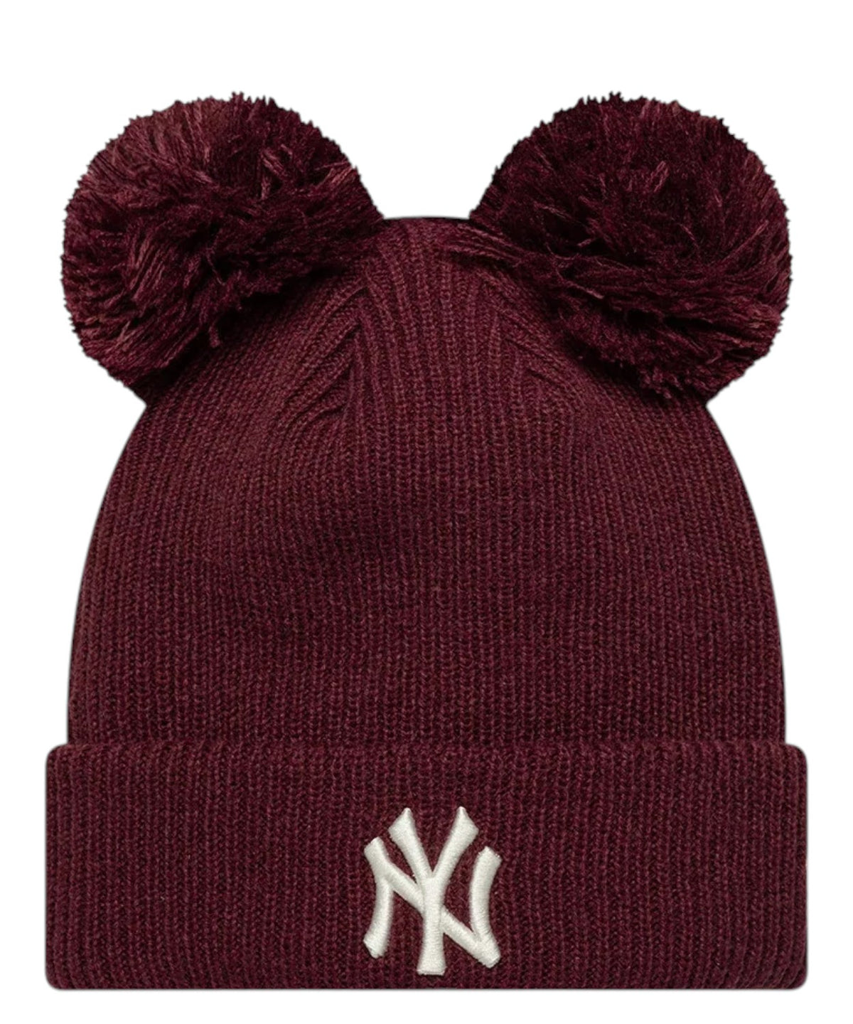 New Era New York Yankees MLB-muts voor dames met dubbele pompon