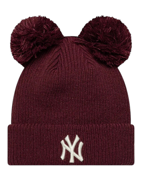 New Era New York Yankees MLB-muts voor dames met dubbele pompon