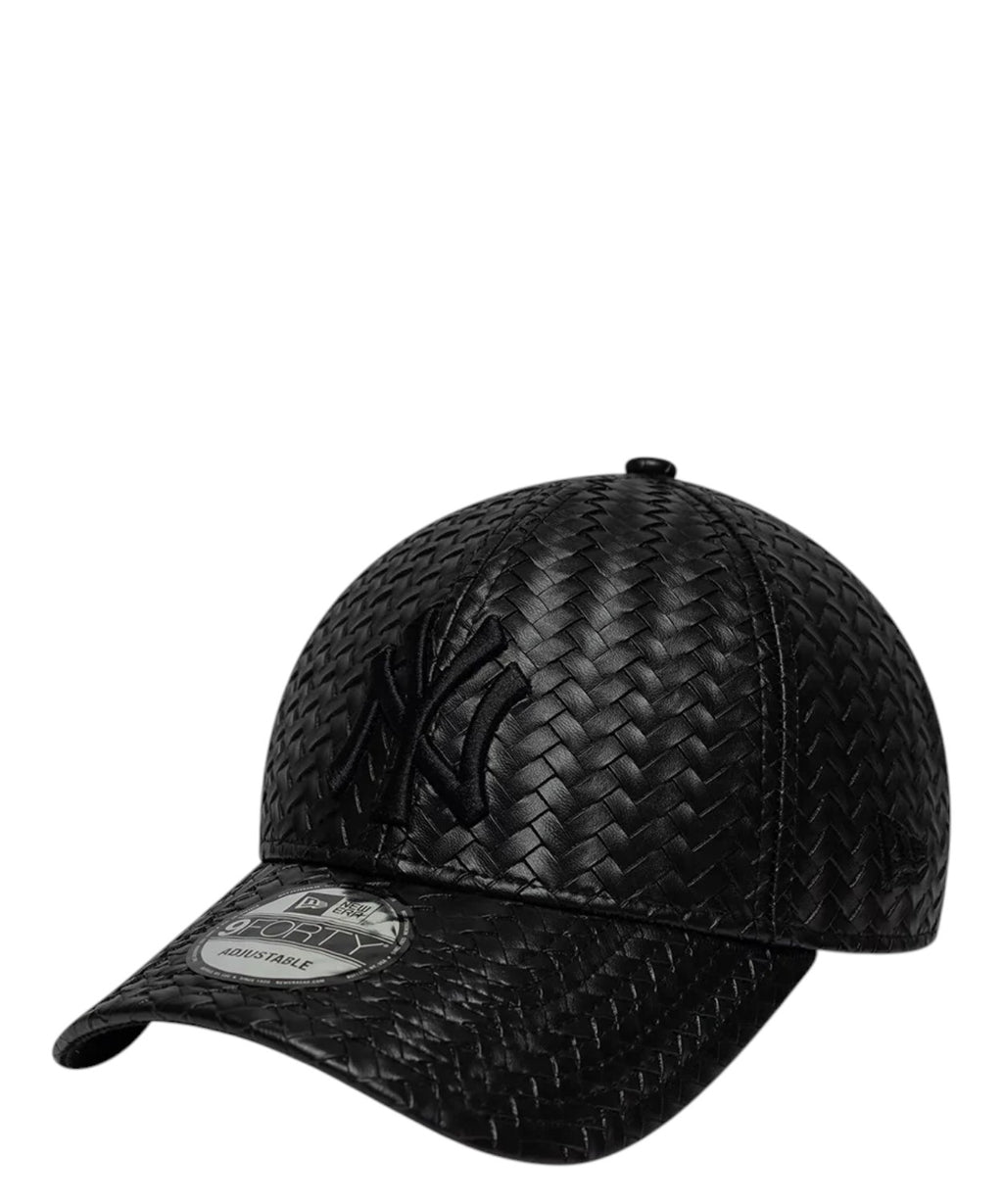 New Era 9FORTY New York Yankees béžová z tkaniny PU Weave