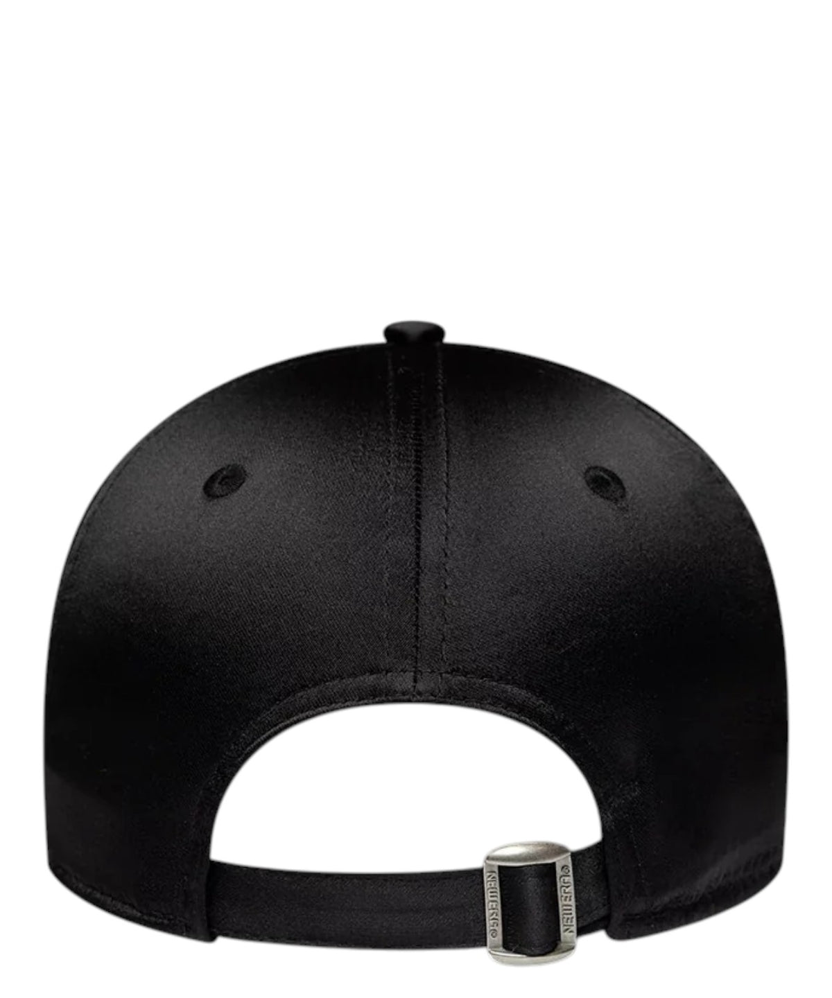 Damska czarna czapka New Era 9FORTY Satin Gem z kryształkami