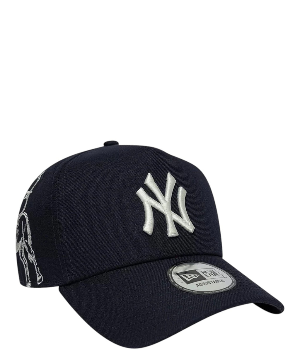 New Era New York Yankees Mythical Blu Navy 9FORTY E-Frame Cap