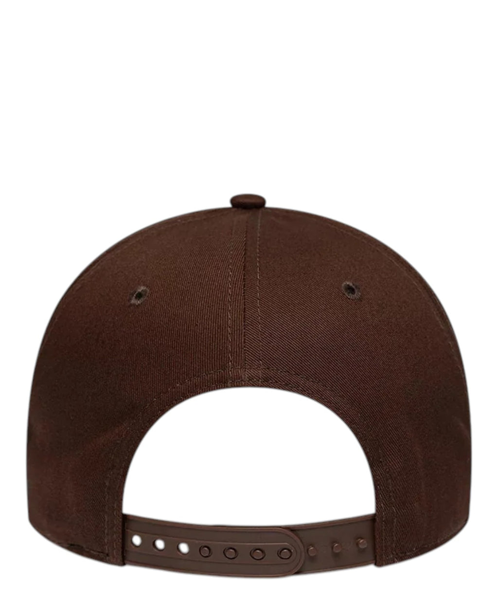 Gorra 9FORTY E-Frame marrón con contorno del equipo MLB LA Dodgers de New Era
