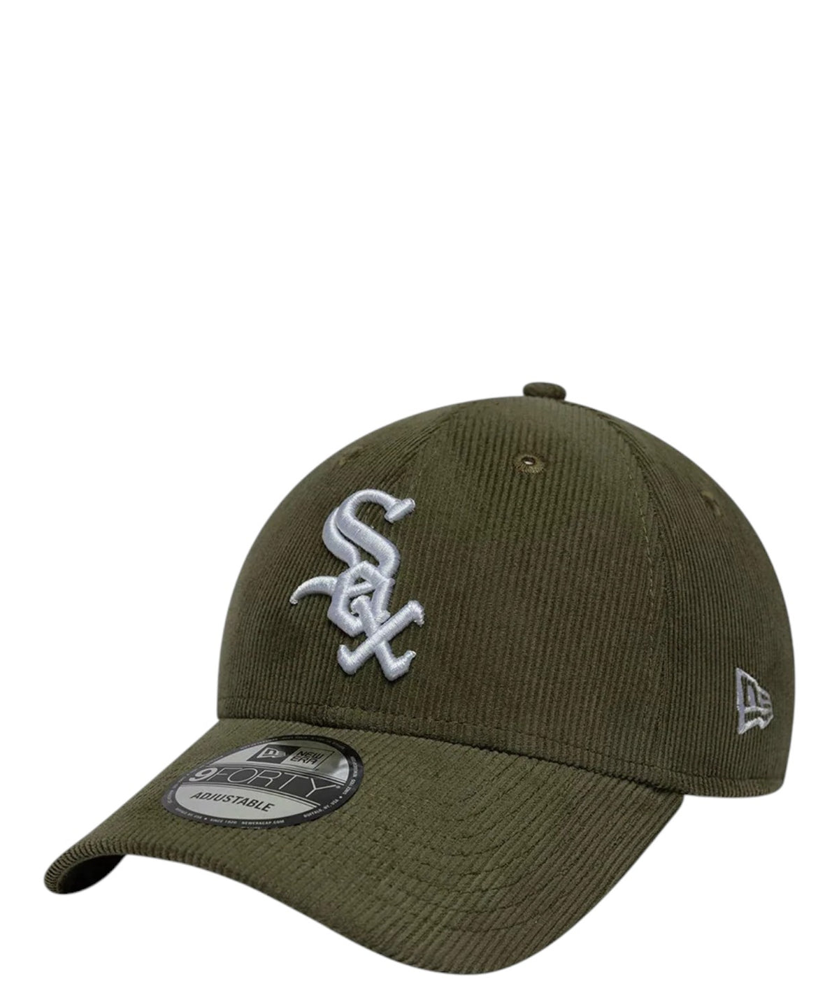 New Era 9FORTY Chicago White Sox MLB Cordfløjl Grøn