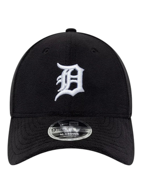 Fleecová kšiltovka New Era 9FORTY M-Crown Detroit Tigers MLB, černá