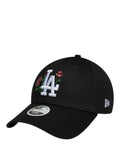 New Era 9FORTY LA Dodgers MLB Rose Sequin Nero Donna