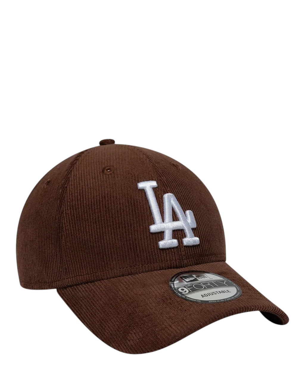 New Era 9FORTY LA Dodgers MLB Cord marrone