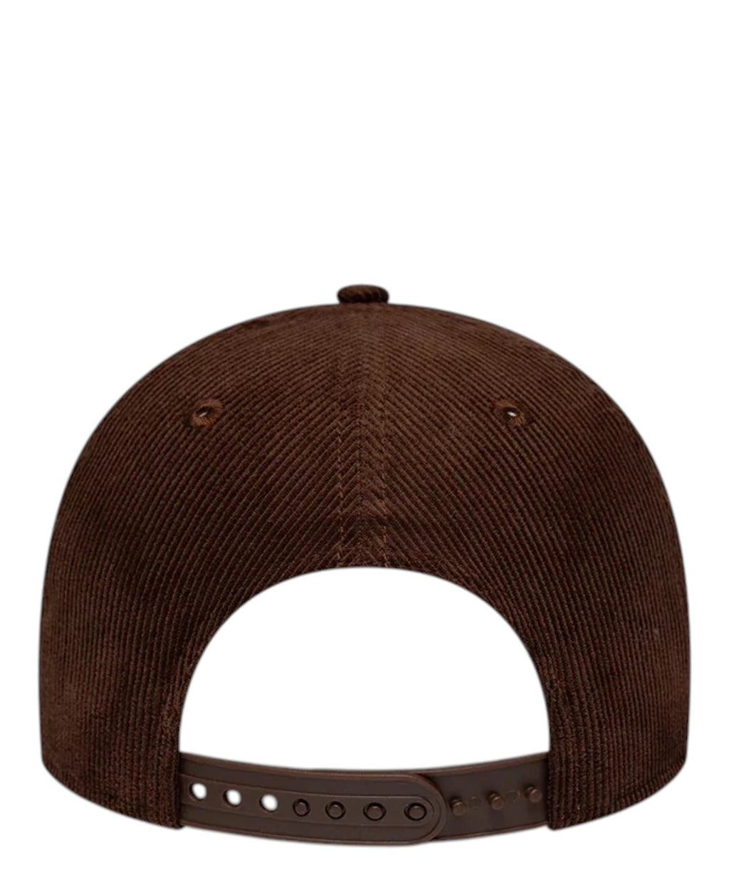New Era 9FORTY LA Dodgers MLB Cord marrone