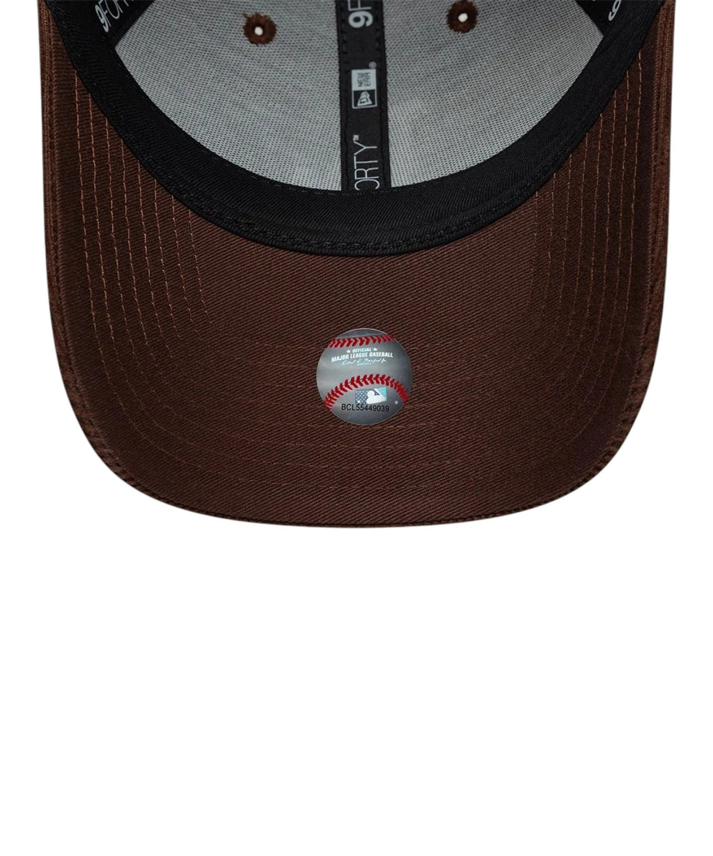 New Era 9FORTY LA Dodgers MLB Cord marrone