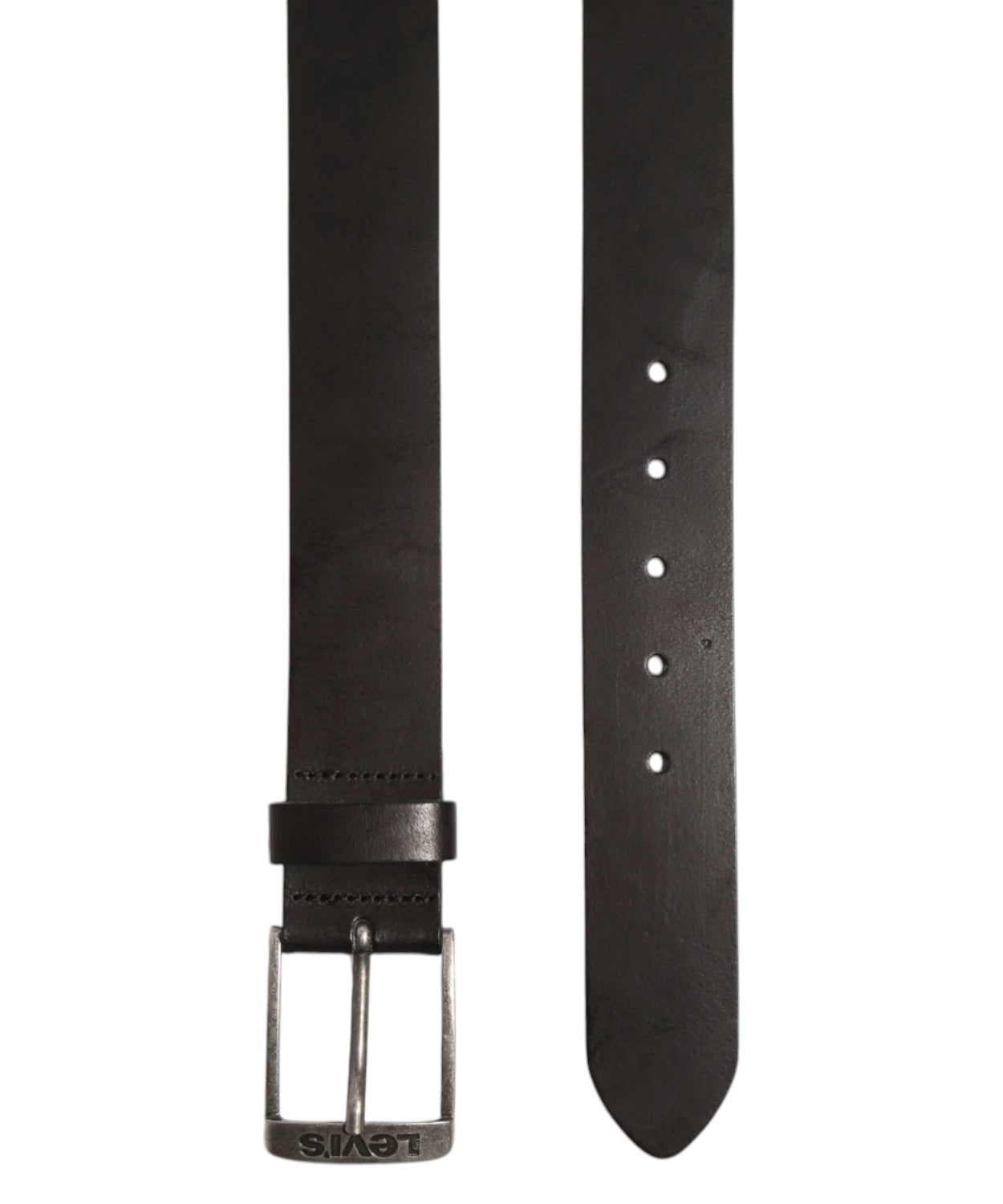 Cintura Uomo Levi's 40 mm in Pelle Nera New Duncan